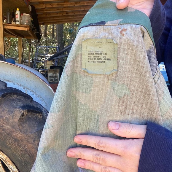 • 1990s US MILITARY BDU JUNGLE CAMO PRINT • - Picture 7 of 7